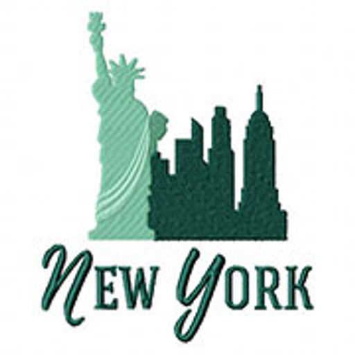 New York Skyline with Statue of Liberty preview
