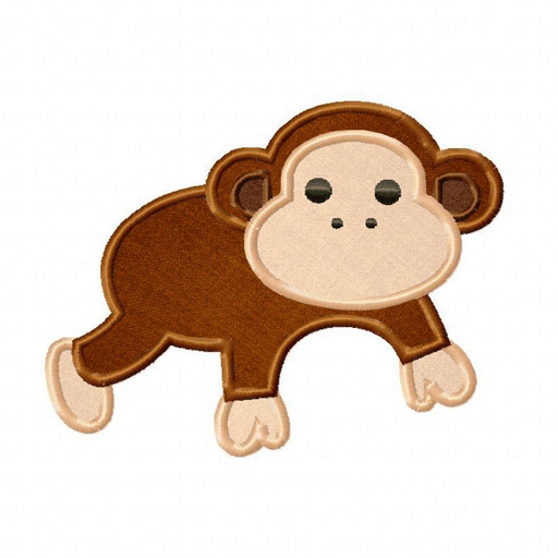 Cute Monkey Applique preview