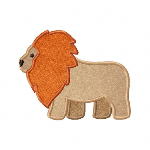 Cute Lion Applique preview