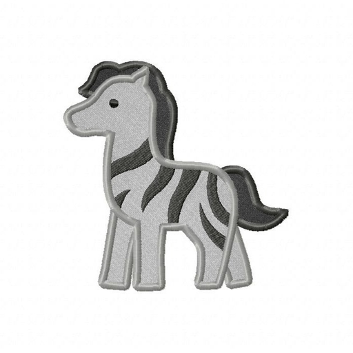 Cute Zebra Applique preview