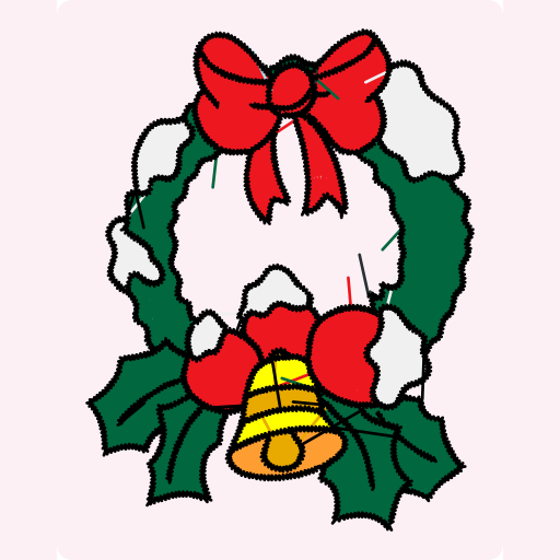 Christmas Wreath with Bells preview