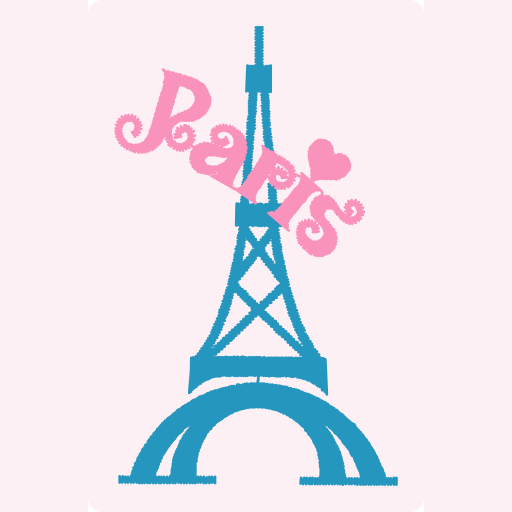 Paris Eiffel Tower Embroidery Design preview