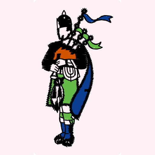 Scottish Bagpiper preview