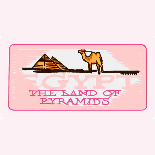 Egypt Vintage Travel Tag preview