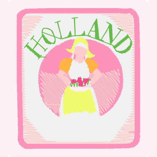 Holland Vintage Travel Badge preview