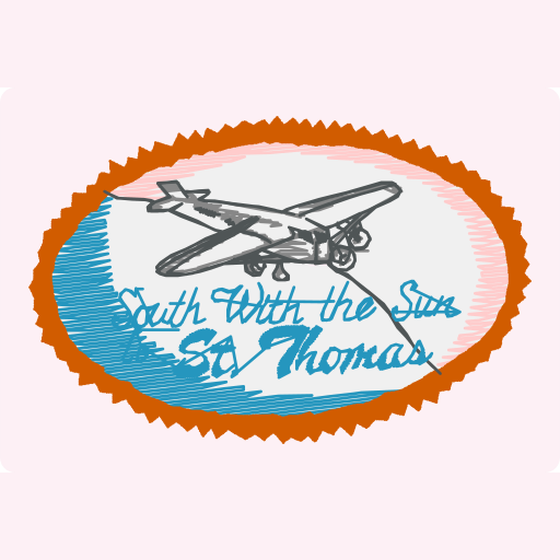 St. Thomas Vintage Travel Badge preview