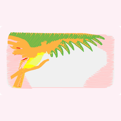 Tropical Bird Vintage Travel Tag preview