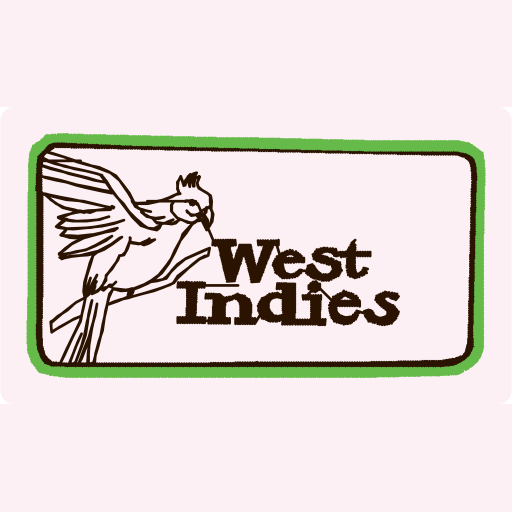 West Indies Vintage Travel Tag preview