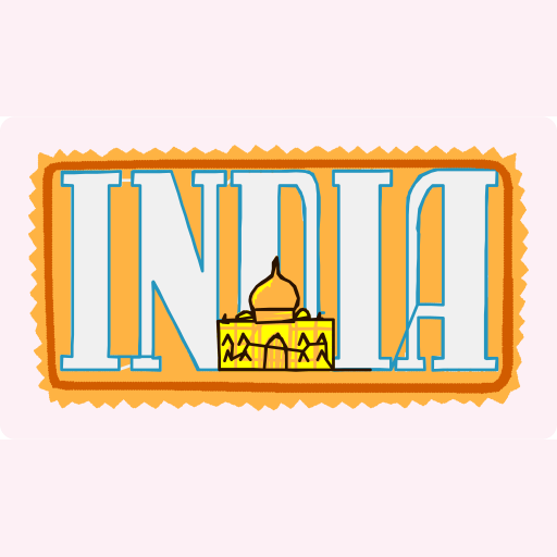 India Vintage Travel Tag preview