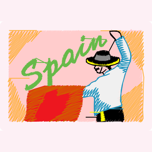 Spain Vintage Travel Tag preview