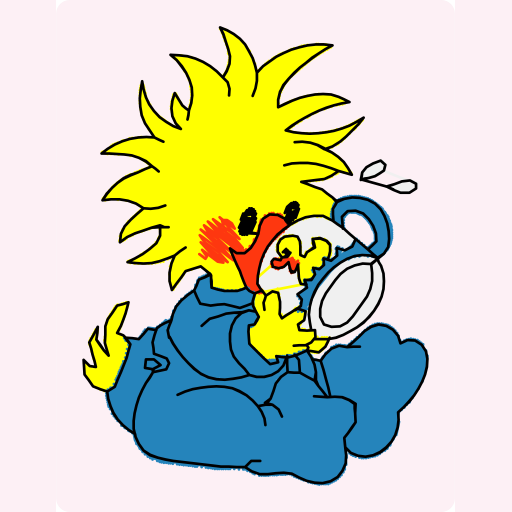 Cute Baby Chick with Alarm Clock preview