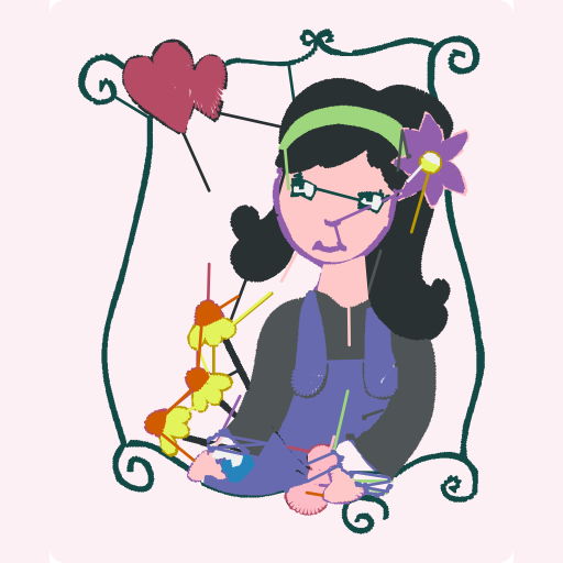 Garden Girl with Flowers and Butterfly preview