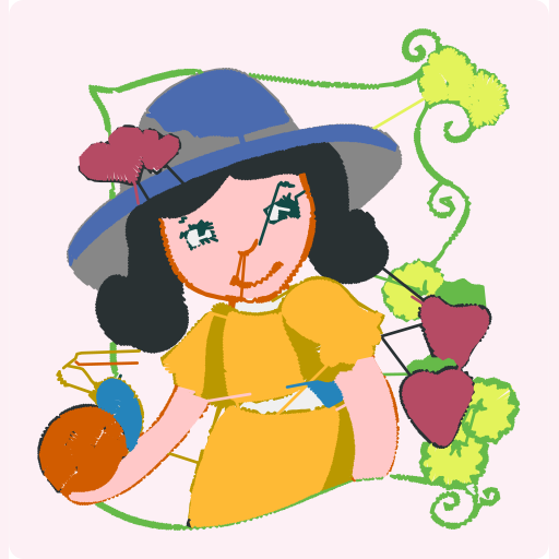 Garden Girl with Fresh Vegetables preview