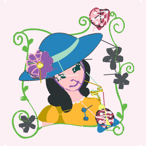 Garden Girl with Flower Hat preview