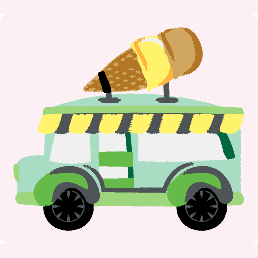 Vintage Ice Cream Truck preview