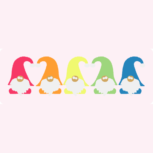 Rainbow Gnome Family preview
