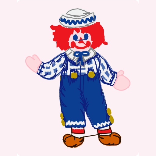 Raggedy Ann Standing Doll preview