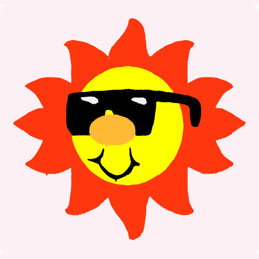 Cute Sun with Sunglasses preview