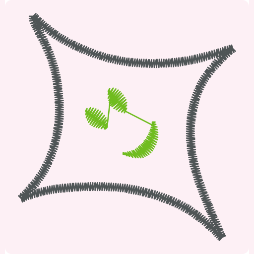 Green Sprout in Decorative Frame preview