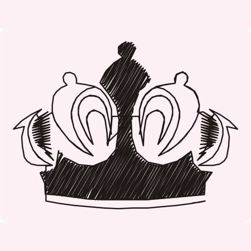 Elegant Black and Silver Royal Crown preview