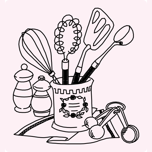 Vintage Pencil Cup and School Supplies preview
